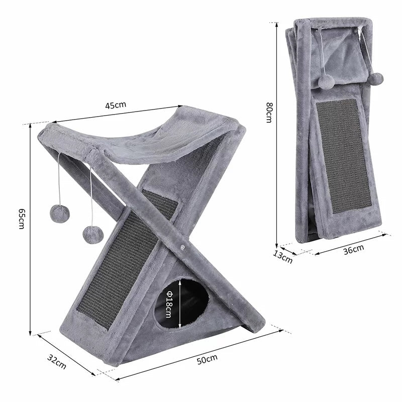 Terry Scratching Post - Exclusive Fun and Care for Your Beloved Cat