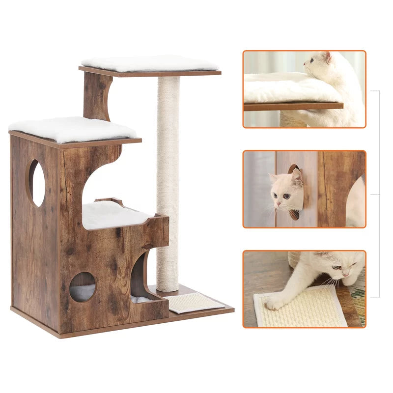 88cm Cat Tree – The Ultimate Play Haven for Your Cat