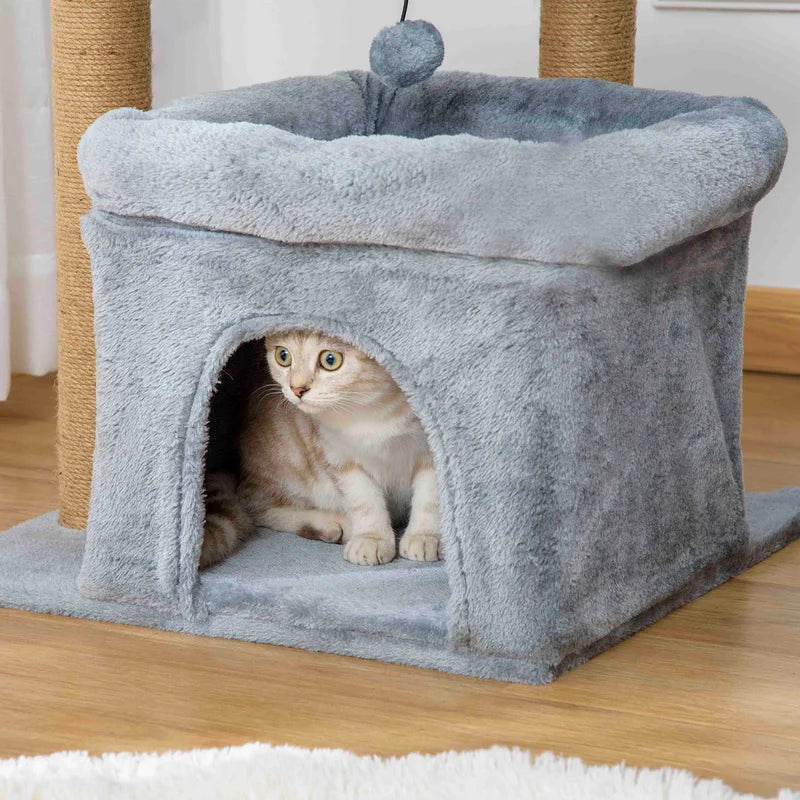 Paw Hut Cat Perch - Your Cat's New Favourite Spot to Play and Relax!