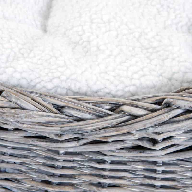 2-Tier Basket Weave Cat Bed: A Perfect Blend of Style and Comfort