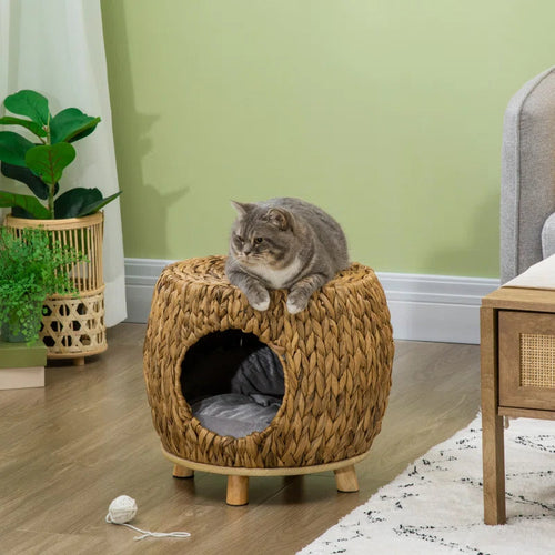 Tina Cotton Pet Bed - Comfortable, Durable, and Stylish for Your Cat