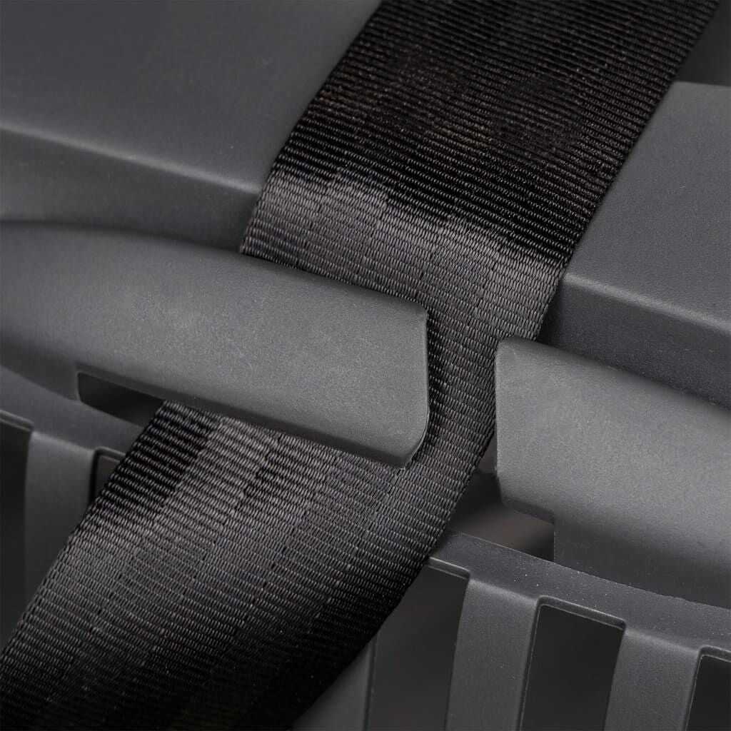 Pet Transport Box Grey and Black – Premium Quality, Secure, and Lightweight for Hassle-Free Travels