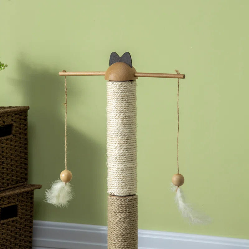 Crosby Scratching Post: Durable Play and Scratch Hub for Cats