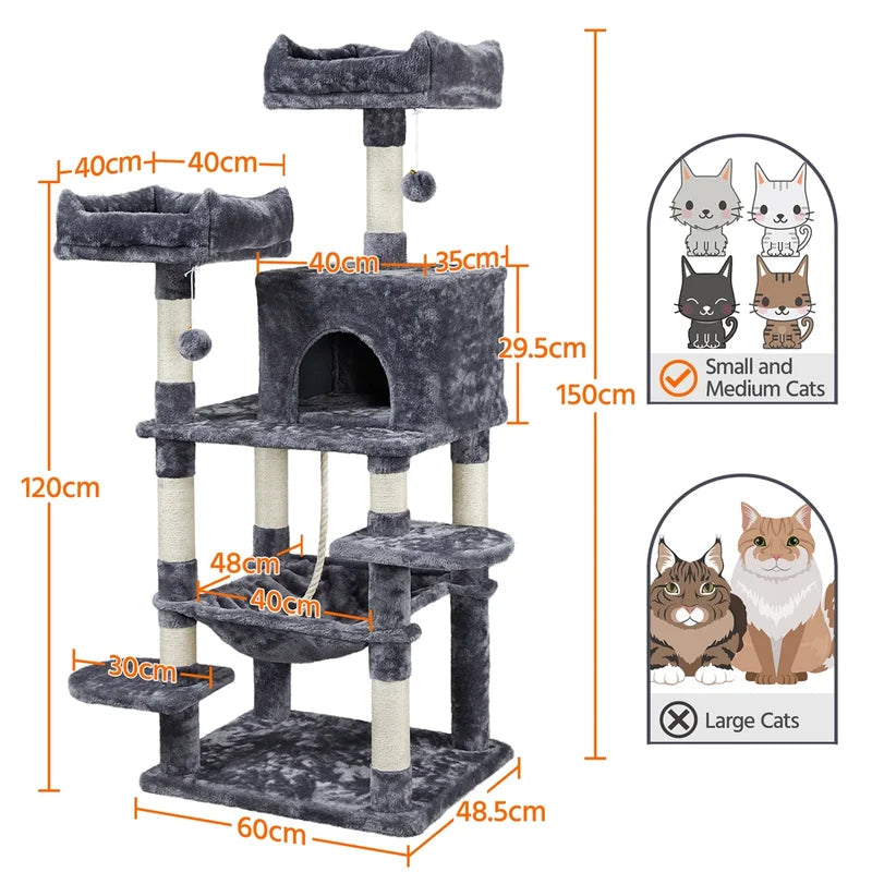 Stella Cat Tree - Premium Climbing Adventure for Cats