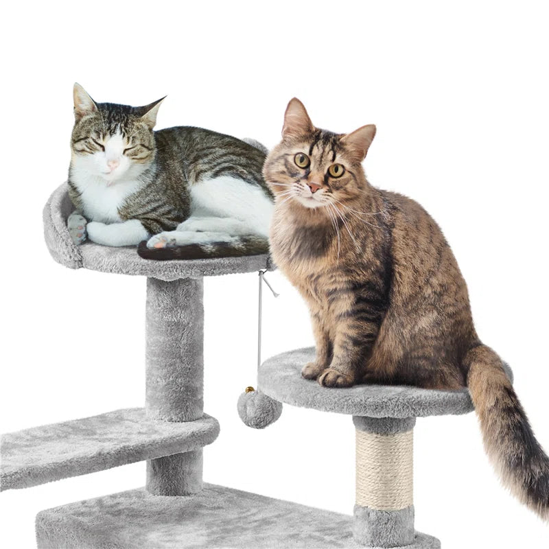 Loughborough 137mm H Cat Tree - The Ultimate Multi-Level Haven for Cats