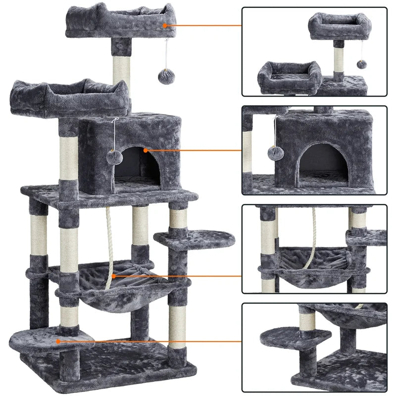 Stella Cat Tree - Premium Climbing Adventure for Cats