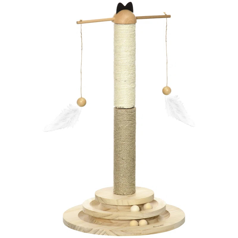 Crosby Scratching Post: Durable Play and Scratch Hub for Cats