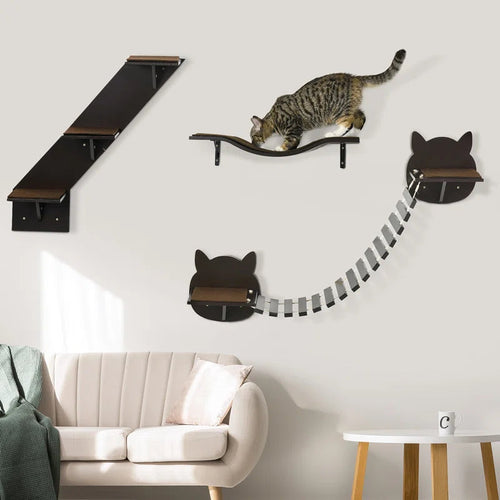12Cm Wall Mounted Cat Perch - Premium Quality and Space-Saving Solution for Happy Cats