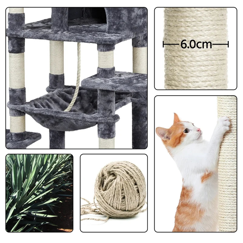 Stella Cat Tree - Premium Climbing Adventure for Cats