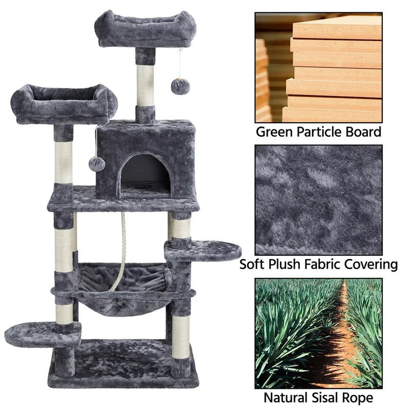 Stella Cat Tree - Premium Climbing Adventure for Cats