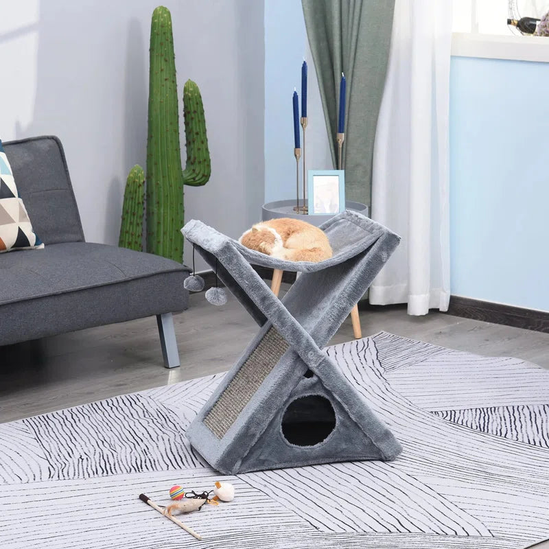 Terry Scratching Post - Exclusive Fun and Care for Your Beloved Cat