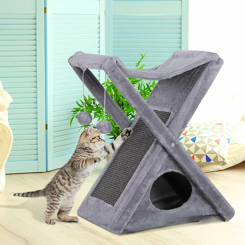 Terry Scratching Post - Exclusive Fun and Care for Your Beloved Cat