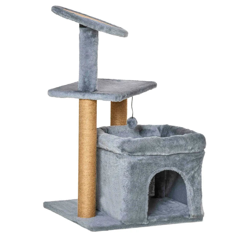 Paw Hut Cat Perch - Your Cat's New Favourite Spot to Play and Relax!