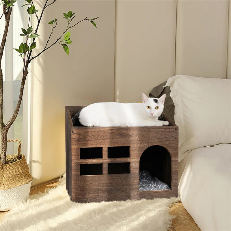Cataleya Pet Bed: Stylish and Comfortable Lounger with Removable Cover and Memory Foam Cushion