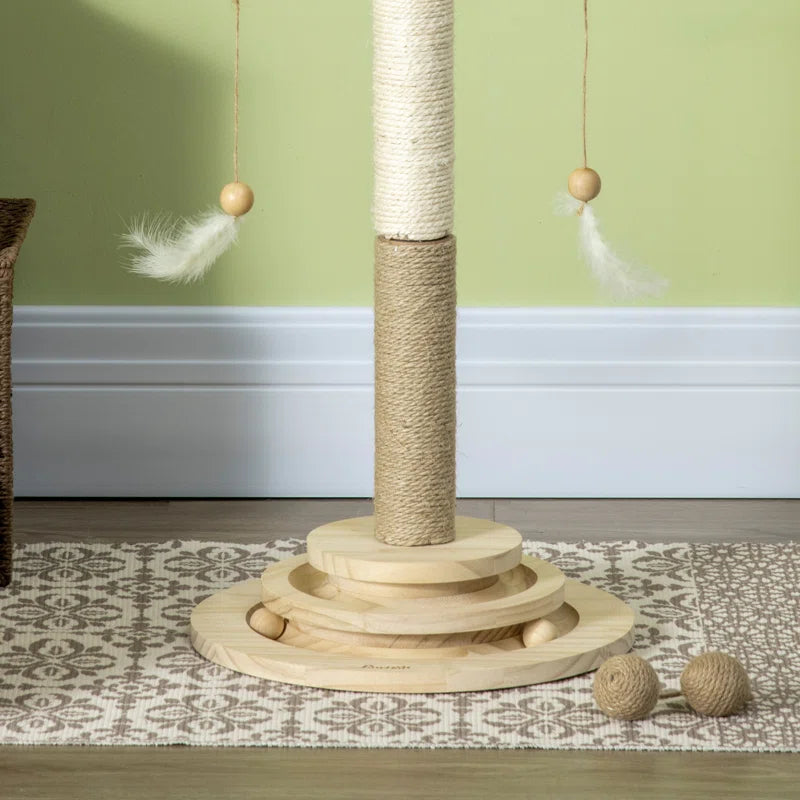 Crosby Scratching Post: Durable Play and Scratch Hub for Cats