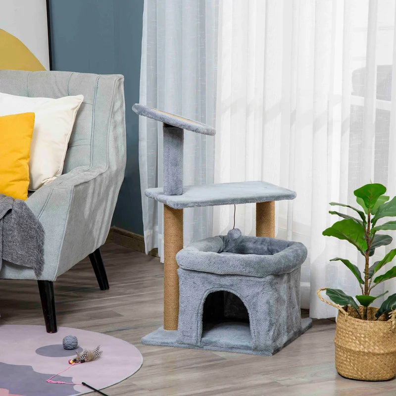 Paw Hut Cat Perch - Your Cat's New Favourite Spot to Play and Relax!
